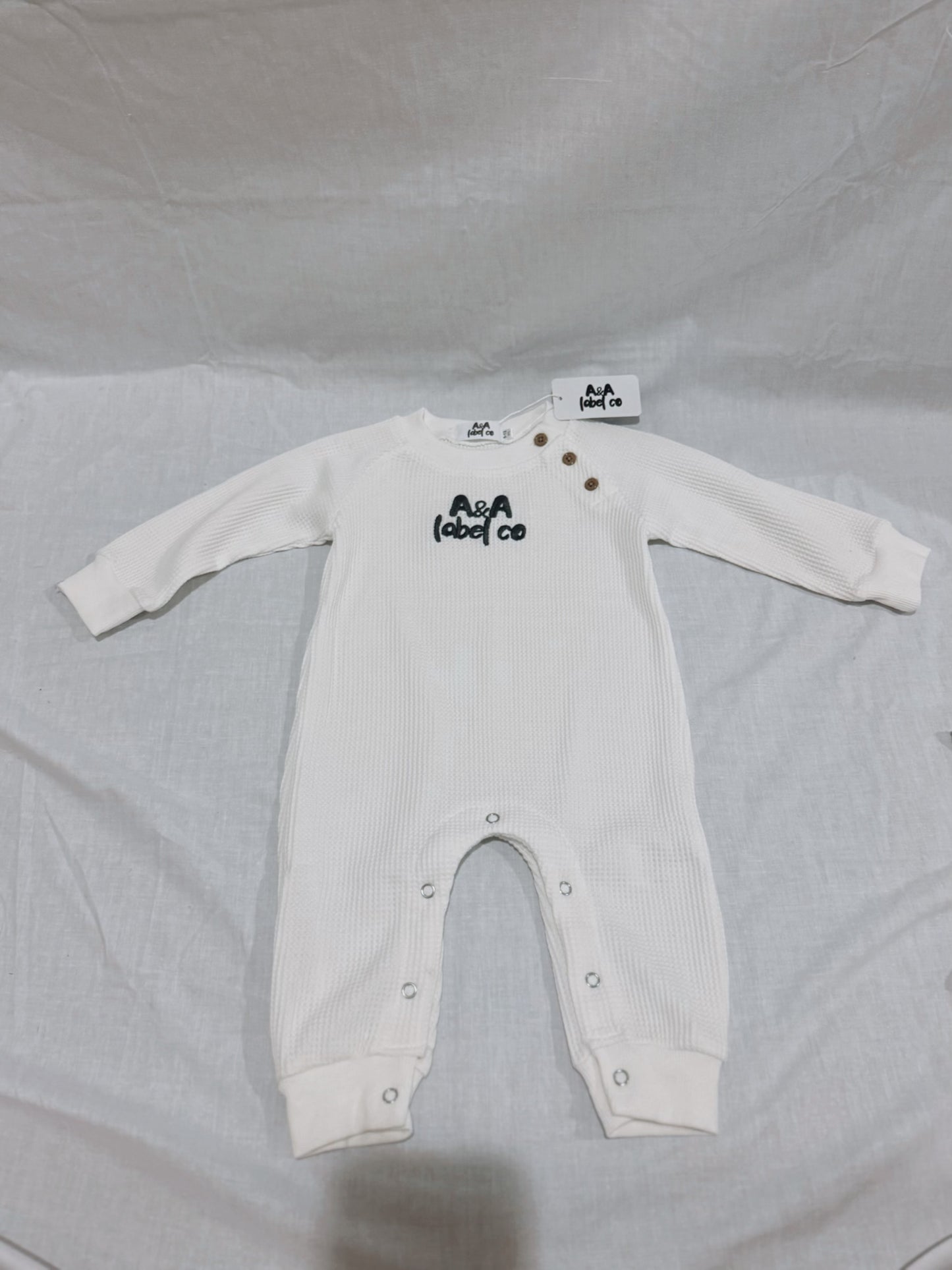 Waffle onesie