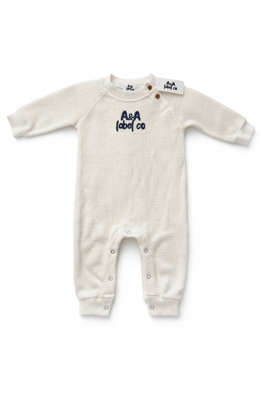 Waffle onesie